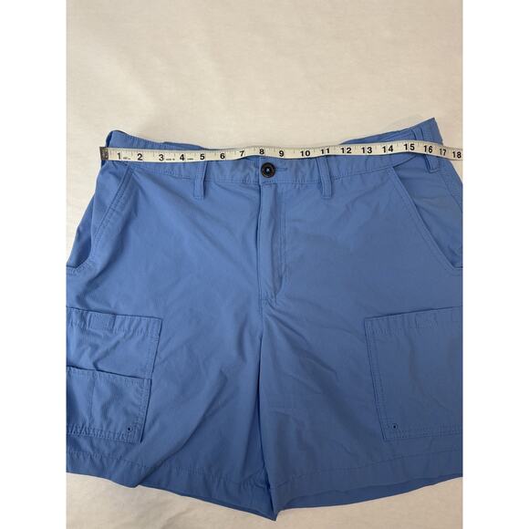 Magellan Men's Medium Fish Gear Falcon Lake 7" Shorts Blue Outdoors Lightweight - Picture 3 of 10